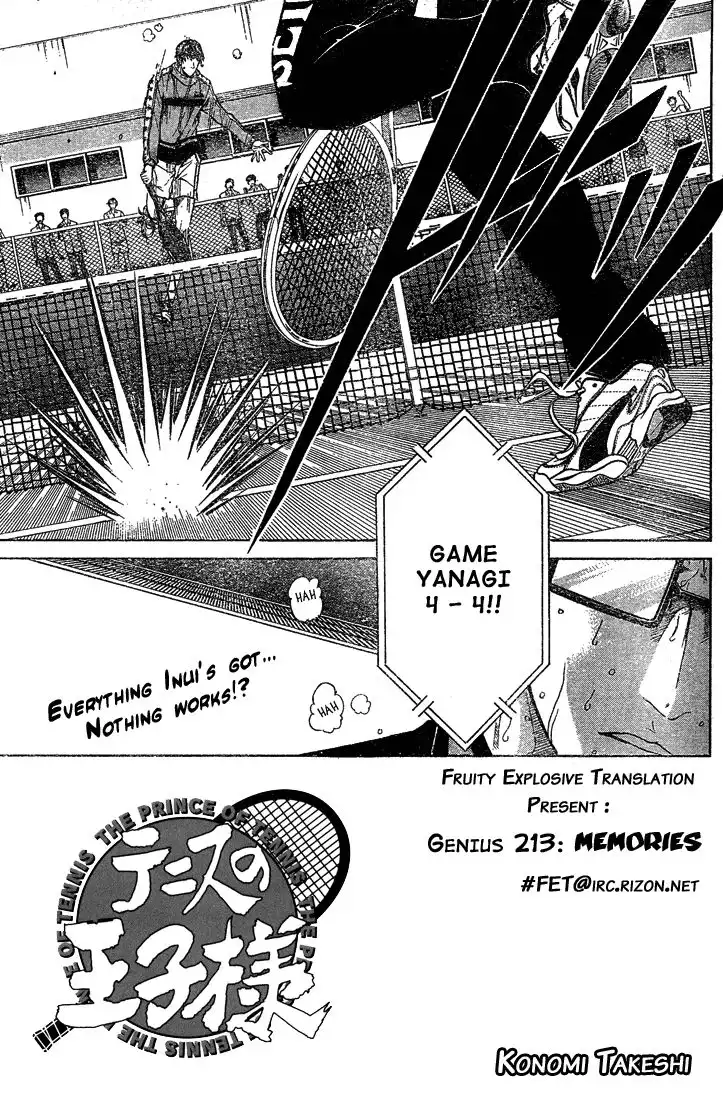 Prince of Tennis Chapter 213 1